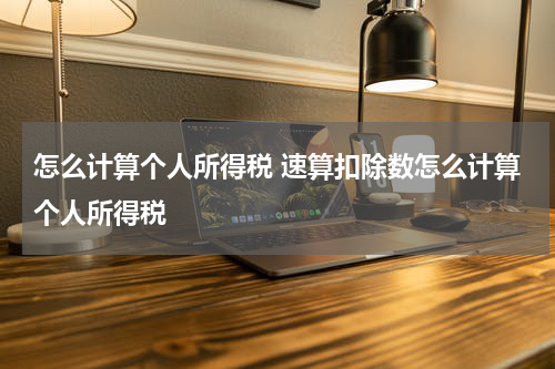 怎么计算个人所得税 速算扣除数怎么计算个人所得税