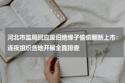 河北市监局回应废旧绝缘子偷偷翻新上市：连夜组织各地开展全面排查