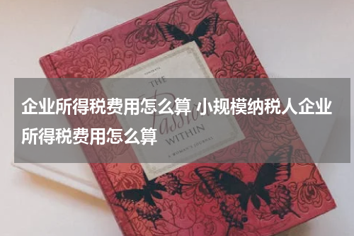 企业所得税费用怎么算 小规模纳税人企业所得税费用怎么算