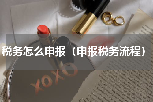 税务怎么申报（申报税务流程）