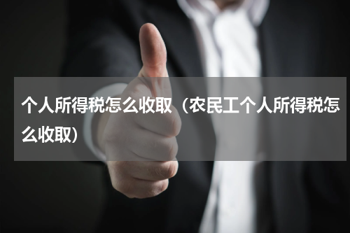 个人所得税怎么收取（农民工个人所得税怎么收取）