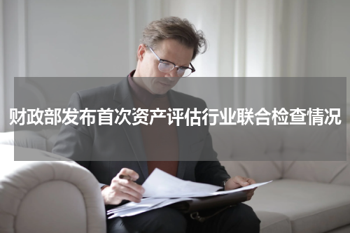 财政部发布首次资产评估行业联合检查情况