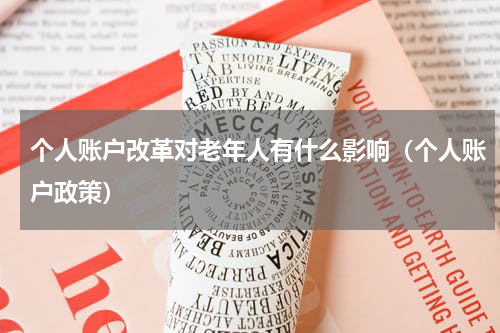 个人账户改革对老年人有什么影响（个人账户政策）