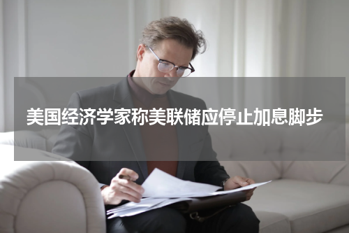 美国经济学家称美联储应停止加息脚步