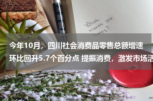 今年10月，四川社会消费品零售总额增速环比回升5.7个百分点 提振消费，激发市场活力