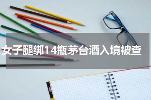 女子腿绑14瓶茅台酒入境被查