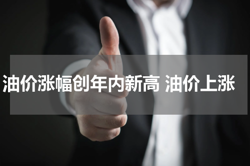 油价涨幅创年内新高 油价上涨