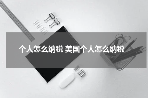 个人怎么纳税 美国个人怎么纳税