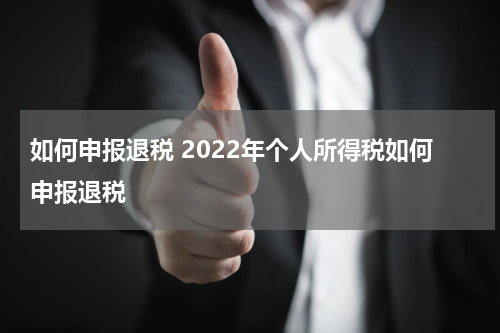 如何申报退税 2022年个人所得税如何申报退税