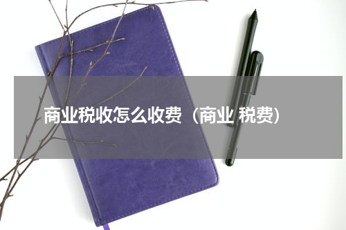 商业税收怎么收费（商业 税费）