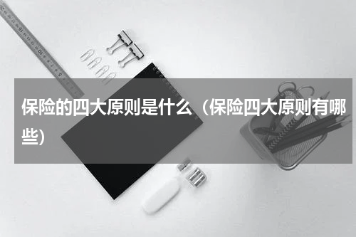 保险的四大原则是什么（保险四大原则有哪些）