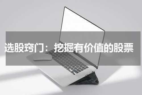  选股窍门：挖掘有价值的股票