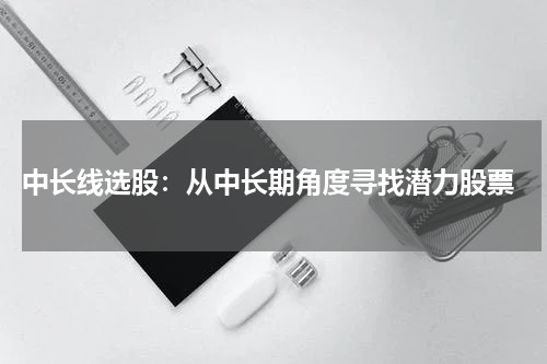  中长线选股：从中长期角度寻找潜力股票