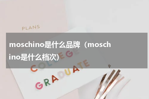 moschino是什么品牌（moschino是什么档次）