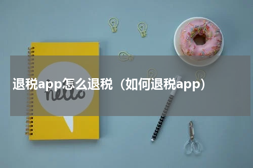 退税app怎么退税（如何退税app）
