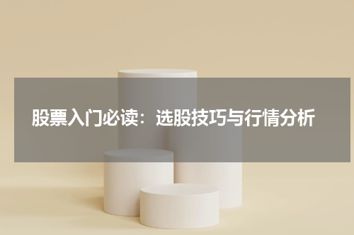  股票入门必读：选股技巧与行情分析