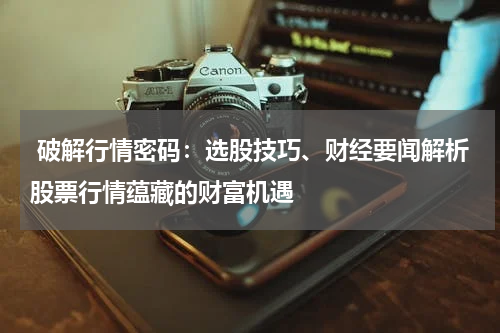  破解行情密码：选股技巧、财经要闻解析股票行情蕴藏的财富机遇