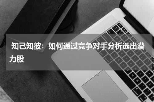  知己知彼：如何通过竞争对手分析选出潜力股