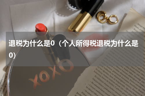 退税为什么是0（个人所得税退税为什么是0）