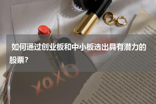  如何通过创业板和中小板选出具有潜力的股票？