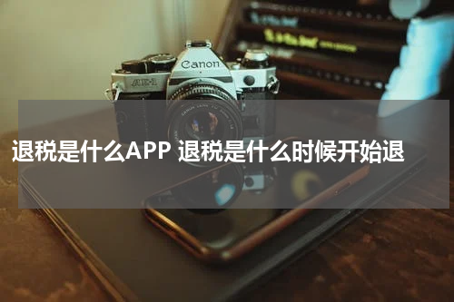 退税是什么APP 退税是什么时候开始退