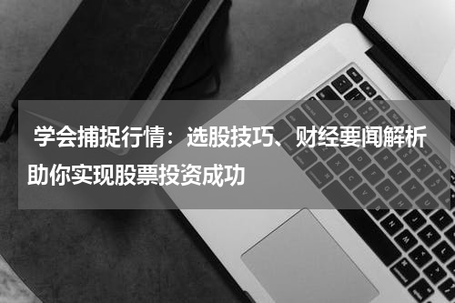 学会捕捉行情：选股技巧、财经要闻解析助你实现股票投资成功