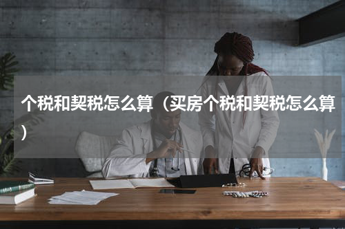 个税和契税怎么算（买房个税和契税怎么算）