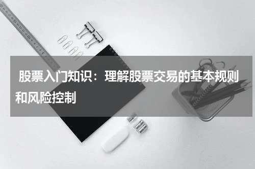  股票入门知识：理解股票交易的基本规则和风险控制