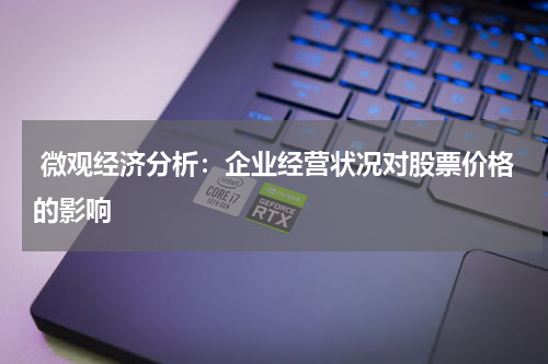  微观经济分析：企业经营状况对股票价格的影响