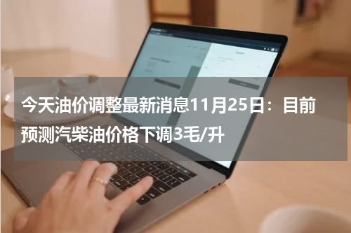 今天油价调整最新消息11月25日：目前预测汽柴油价格下调3毛/升