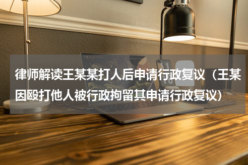 律师解读王某某打人后申请行政复议（王某因殴打他人被行政拘留其申请行政复议）