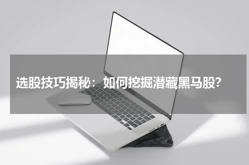  选股技巧揭秘：如何挖掘潜藏黑马股？