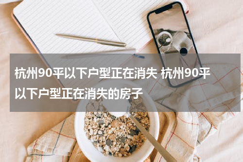 杭州90平以下户型正在消失 杭州90平以下户型正在消失的房子