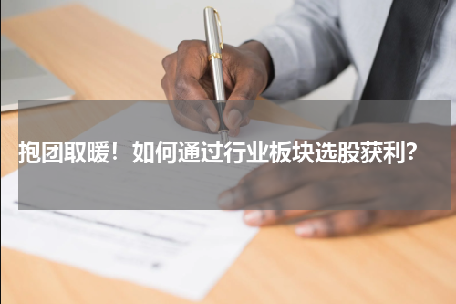  抱团取暖！如何通过行业板块选股获利？