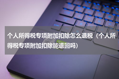 个人所得税专项附加扣除怎么退税（个人所得税专项附加扣除能退回吗）