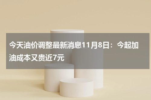 今天油价调整最新消息11月8日：今起加油成本又贵近7元