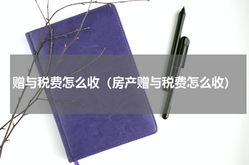 赠与税费怎么收（房产赠与税费怎么收）