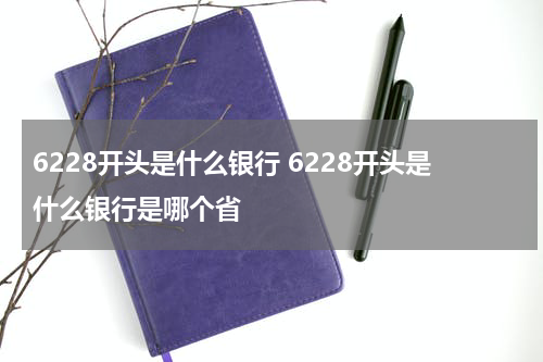 6228开头是什么银行 6228开头是什么银行是哪个省