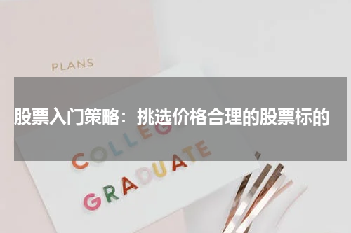  股票入门策略：挑选价格合理的股票标的