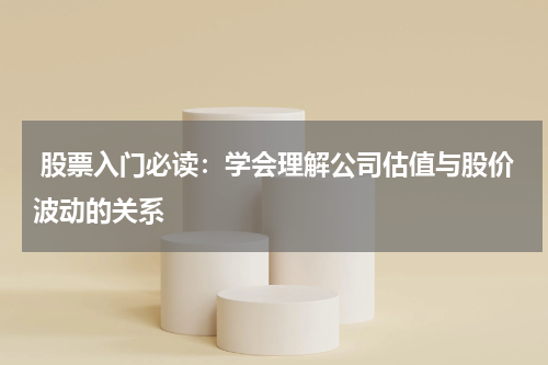  股票入门必读：学会理解公司估值与股价波动的关系
