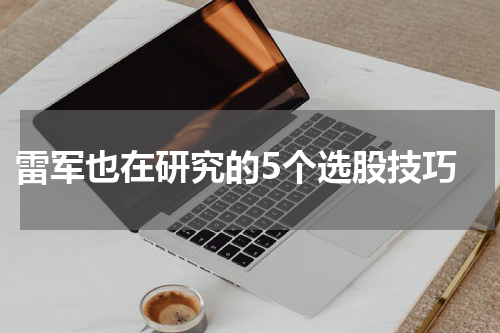 雷军也在研究的5个选股技巧
