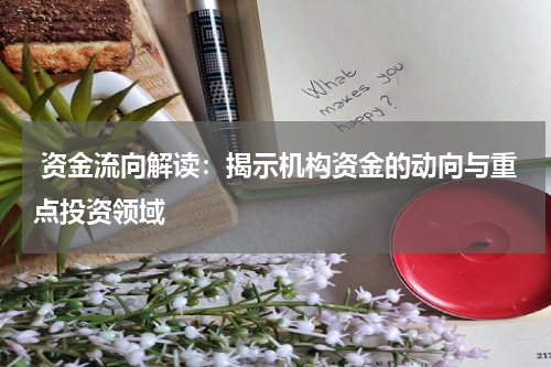  资金流向解读：揭示机构资金的动向与重点投资领域