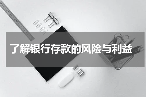  了解银行存款的风险与利益