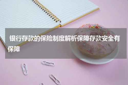  银行存款的保险制度解析保障存款安全有保障