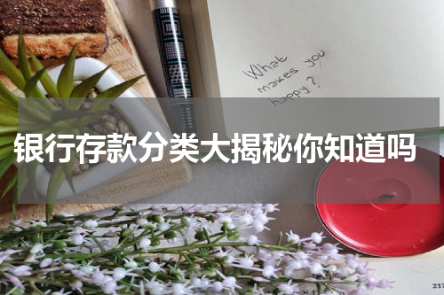  银行存款分类大揭秘你知道吗