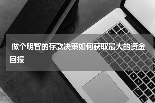  做个明智的存款决策如何获取最大的资金回报