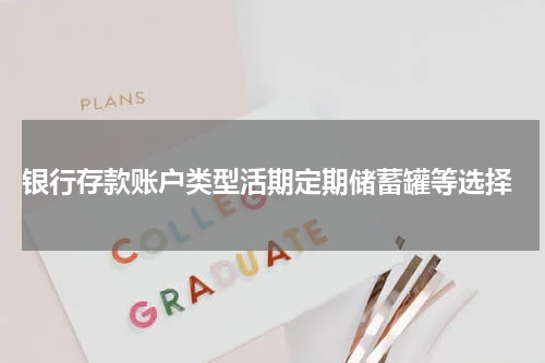  银行存款账户类型活期定期储蓄罐等选择