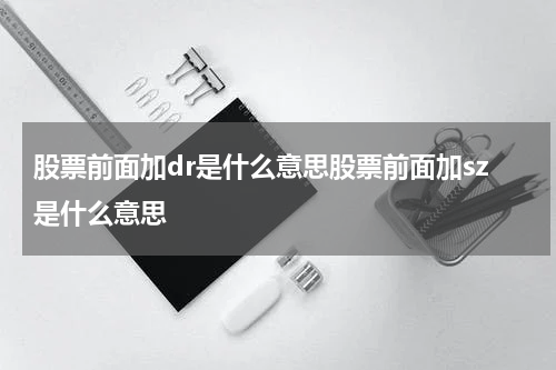 股票前面加dr是什么意思股票前面加sz是什么意思 实用解析！dr股票和sz股票区