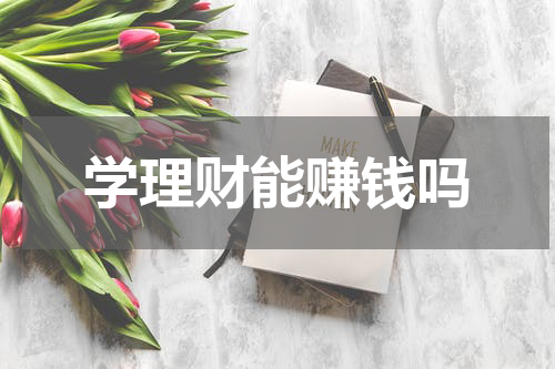 学理财能赚钱吗
