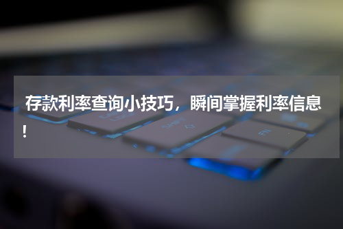  存款利率查询小技巧，瞬间掌握利率信息！